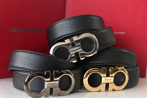 white ferragamo belt fake|Ferragamo belt without buckle.